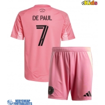 Inter Miami Rodrigo De Paul #7 Replica Home Minikit 2025-26 Short Sleeve (+ pants)